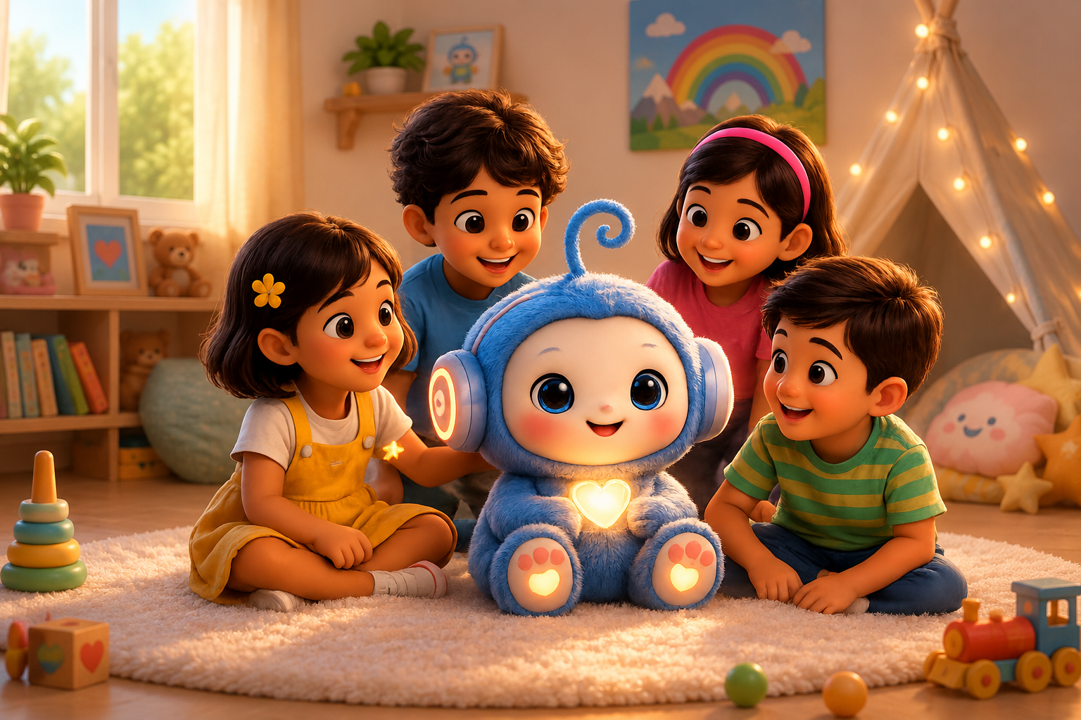 MindShell CUHU AI companion with children